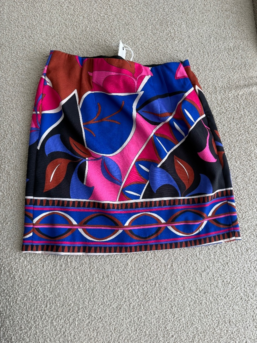 Multicolor mini skirt - Size Medium